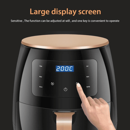 قلاية هوائية 6 لتر - تطيب كلشي بدون زيت دات سعة عائلية